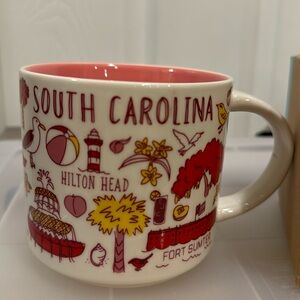 Starbucks Mug. South Carolina. Been There Series.